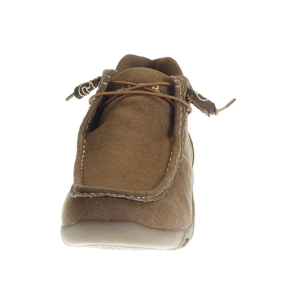 Roper Men's Roper Johnnie Tan Canvas Slip On Shoe - Image 2