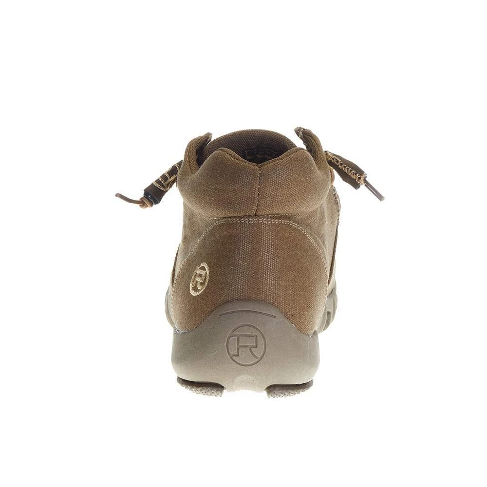 Roper Men's Roper Johnnie Tan Canvas Slip On Shoe - Image 4