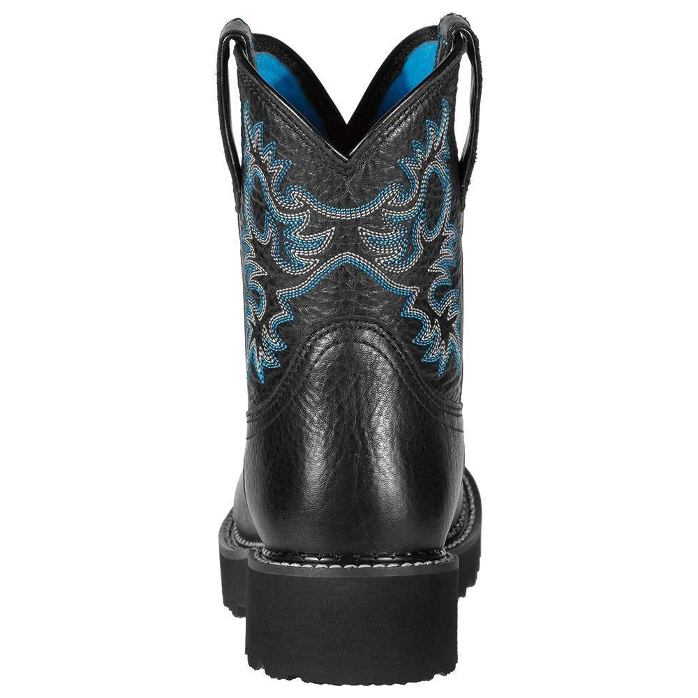 Ariat Womens Fatbaby Black Deertan Boot 10000833 - Image 3