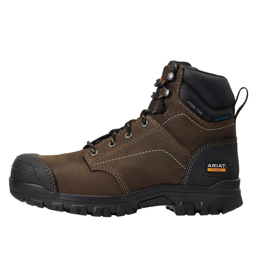 Ariat Women`s Brown Treadfast Steel Toe Work Boot - Image 2