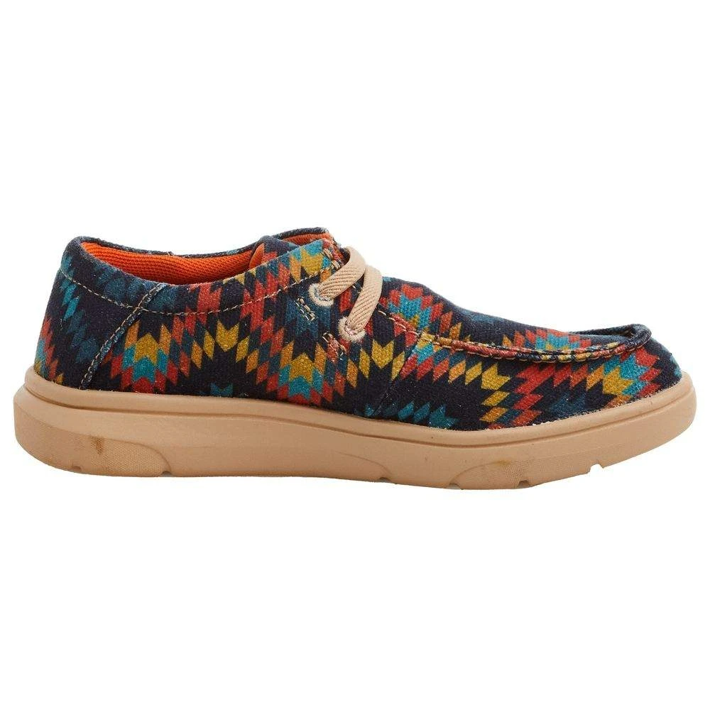 Ariat Child/Youth Hilo Blue Aztec Casual - Image 4