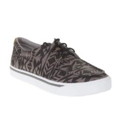 Twisted X Men's Hooey Lopers Black / White Aztec Lace Up Casual Shoe