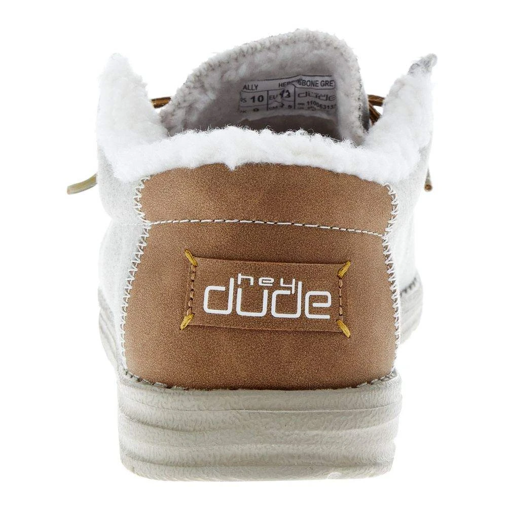 Heydude Men`s Hey Dude Wally Herringbone Grey - Image 4