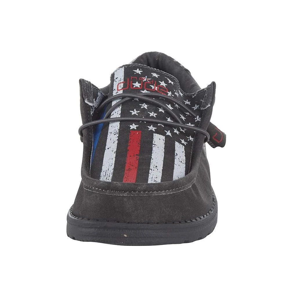 Heydude Men`s Hey Dude Black Wally Grim - Image 2