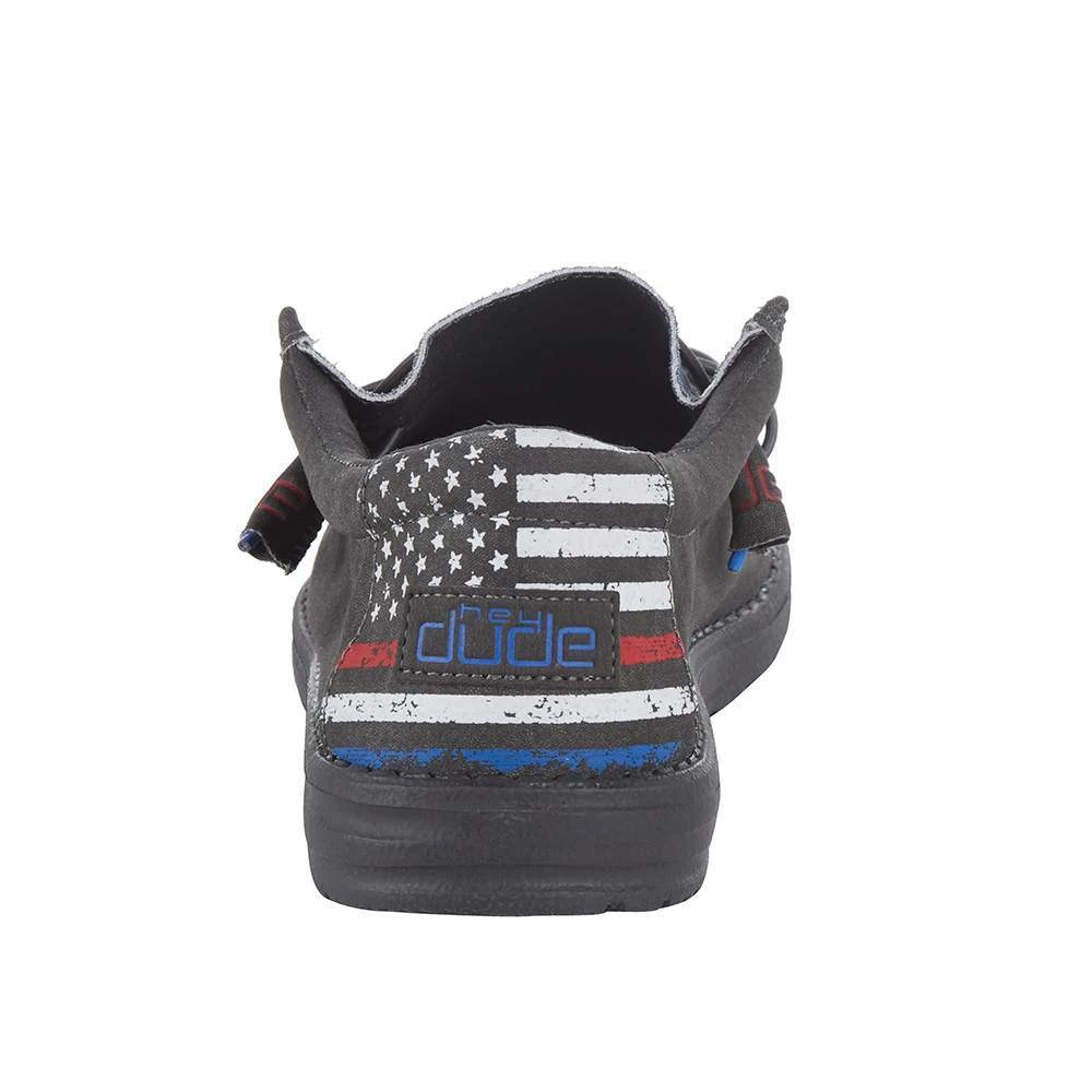 Heydude Men`s Hey Dude Black Wally Grim - Image 4