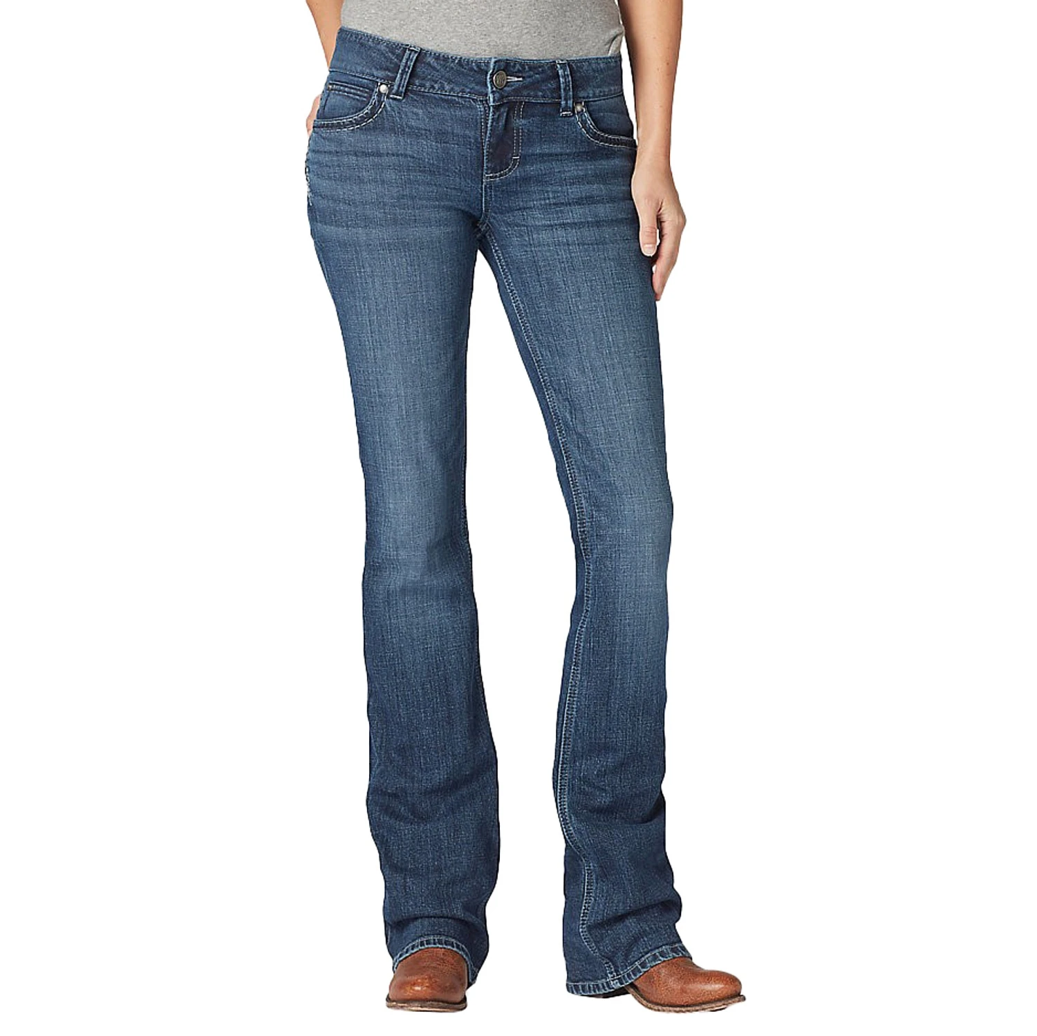 Wrangler Women's Retro Sadie Low Rise Bootcut Jeans - Image 2
