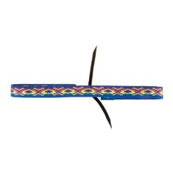 Austin Accent Inc. Blue Multi Color Cloth Tie Back Hat Band