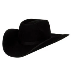 Resistol Resistol 4X Tuff Hedeman Holt B Black Felt Cowboy Hat