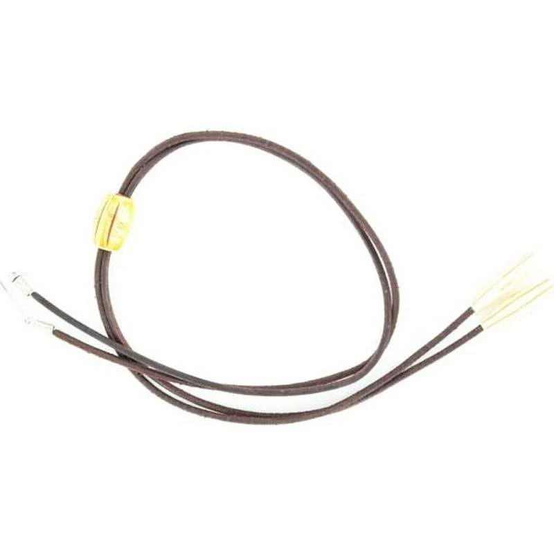 M&F Bone Stampede String Leather Hat Band