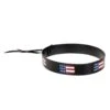 Austin Accent Inc. Black Leather American Flag Hat Band