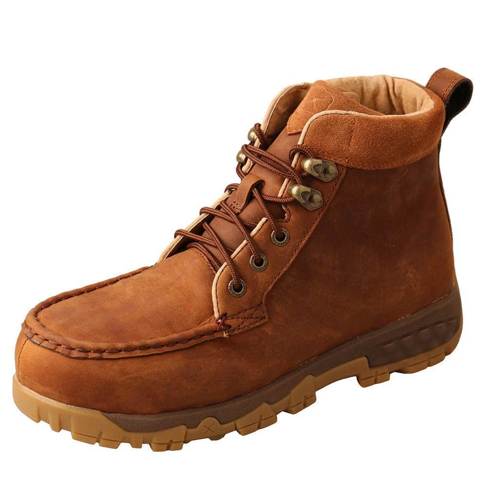 Twisted X Womens 4` Cellstretch Alloy Toe Lace Up Work Boot