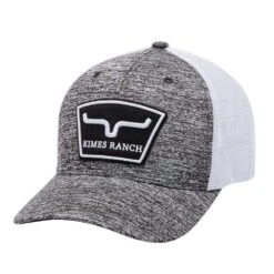 Kimes Ranch Gray Hardball Cap