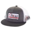 5 Star Equine Products Supplies Inc. 5 Logo Patch Heather Grey Cap