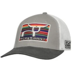 Rope Smart Grey Serape Snapback