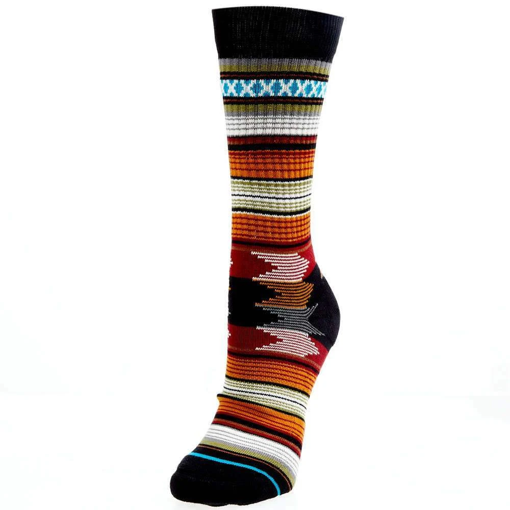 Stance Unisex Baron Black Crew Socks - Image 4