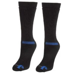 Just Dry Cush Crew White 2 PK Black Cobalt