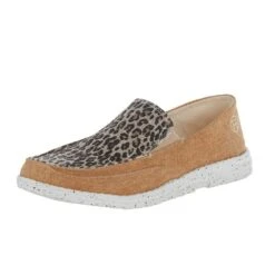 Roper Women`s Tan Canvas Slip On Moc