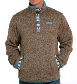 Men's Cinch Fleece Pullover Quarter Snap
