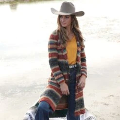 Cruel Girl Women's Sweater Duster With Pockets