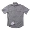 Schaefer Outfitters Range Tek Short Sleeve Button Charcoal Shirt