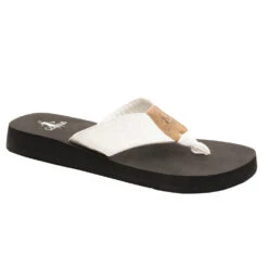 Corkys Footwear Women's Corky Ahoy White Leopard