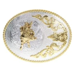 M&F Bullrider Large Oval Buckle