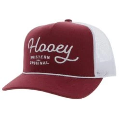 Hooey OG Maroon Snapback Cap