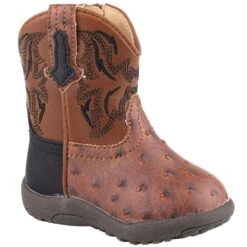Roper Infant Dalton Ostrich Print Cowbaby