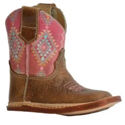 Roper Infant Dakota Tan Leather Boot