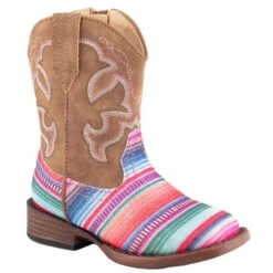 Roper Toddler Glitter Serape Cowgirl Boot