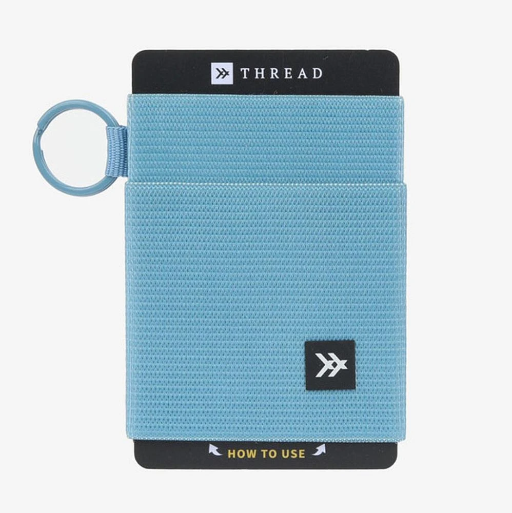 Thread Wallets Surf Blue Elastic Wallet