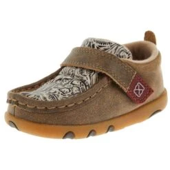 Twisted X Infant Bomber And Nude Print Driving Moc