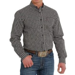 Cinch Men's Modern Fit Button-Down Western Shirt