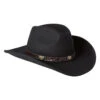 Twister Mens Dakota Crushable Hat Black