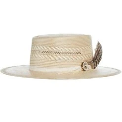 Stetson Hats Batterson Two Tone Fashion Straw Hat