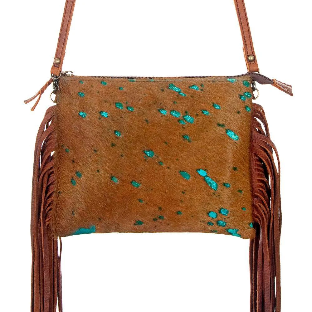 American Darling Cowhide Crossbody Purse