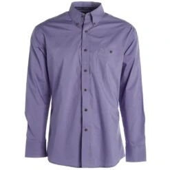 Wrangler Men's George Strait Long Sleeve Button Down