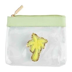 Mud Pie Clear Icon Green Case