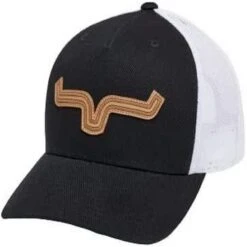 Kimes Ranch Roped LP Trucker Black Cap