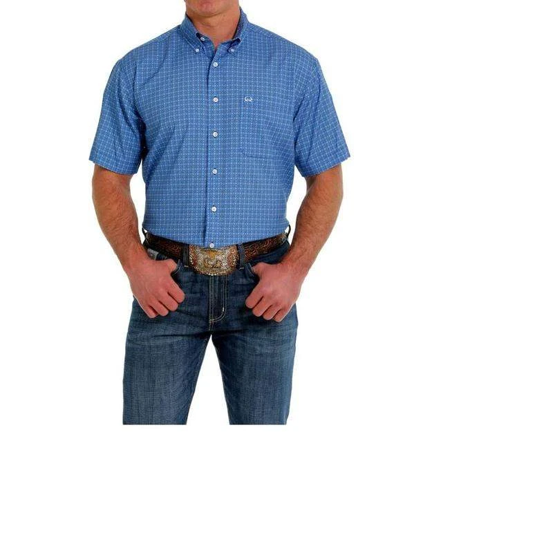 Cinch Men's ArenaFlex Royal Print Shirt