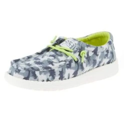 Heydude Wally Youth Camodino Blue