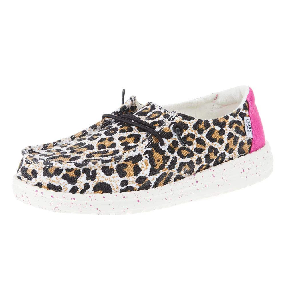 Heydude Youth Hey Dude Wendy Cheetah Cat Casual Shoe