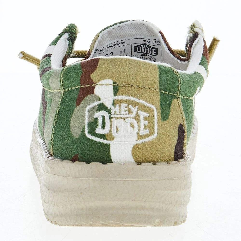 Heydude Toddler Hey Dude Wally Ripstop Camo Casual Shoe - Image 4