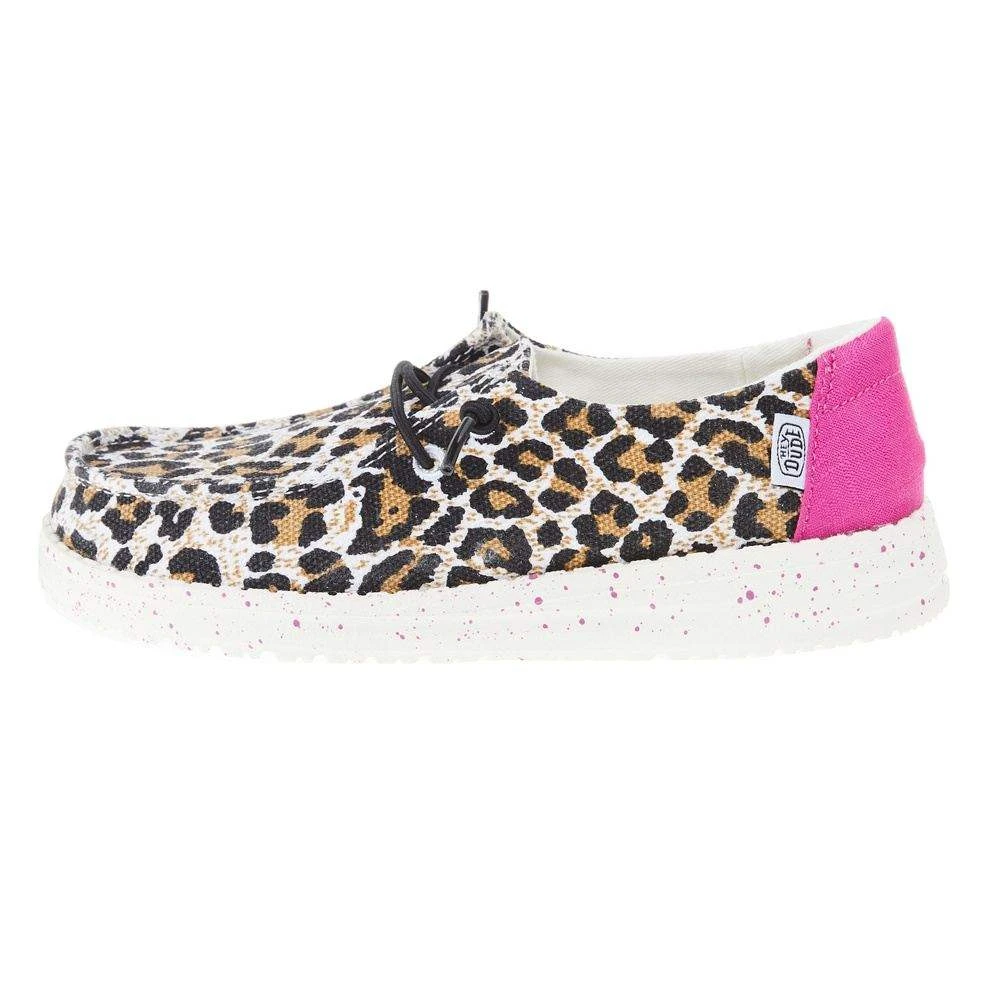 Heydude Youth Hey Dude Wendy Cheetah Cat Casual Shoe - Image 3