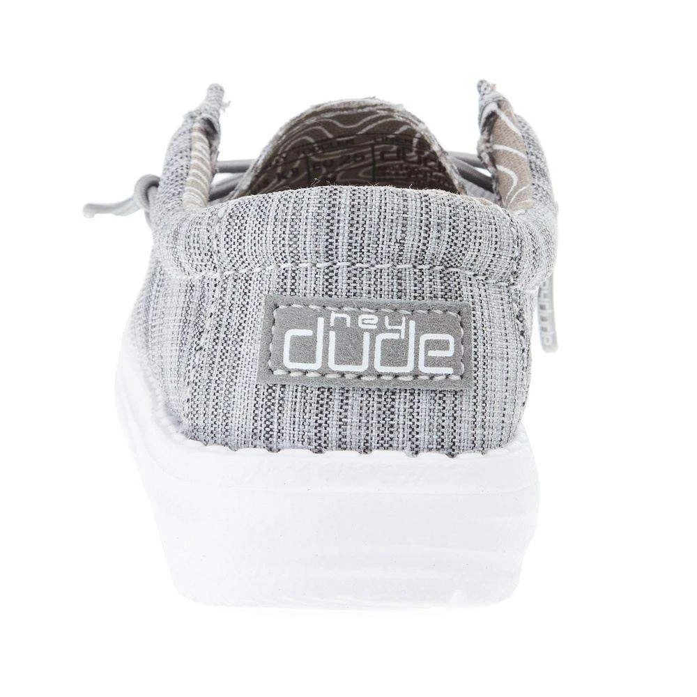 Heydude Toddler Hey Dude Wally Linen Stone - Image 4