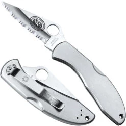 Spyderco Delica 4 Serrated Edge Pocket Knife