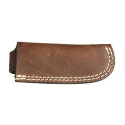 Western Fashion Leather Distressed Brown Knife Sheath KS172