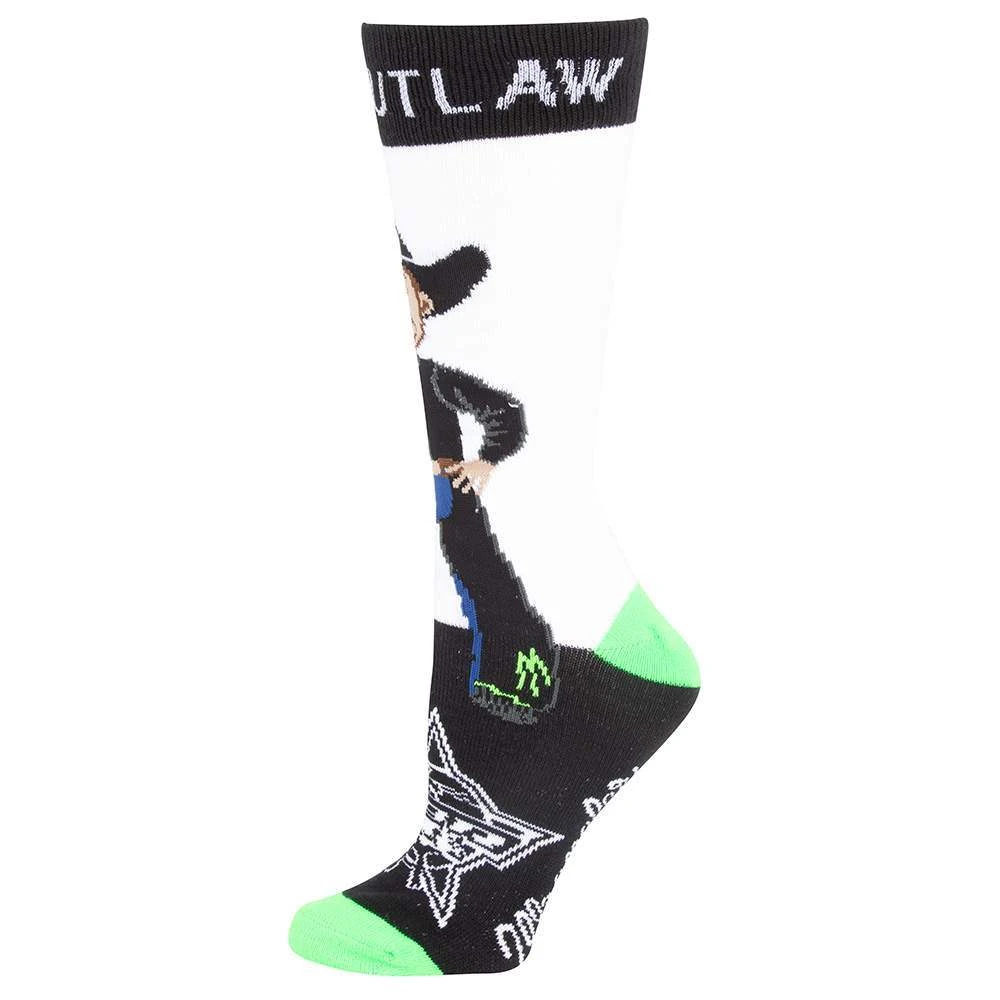 For Bare Feet Unisex Wrangler PBR Chase Outlaw Signing Bonus Sock - Image 3