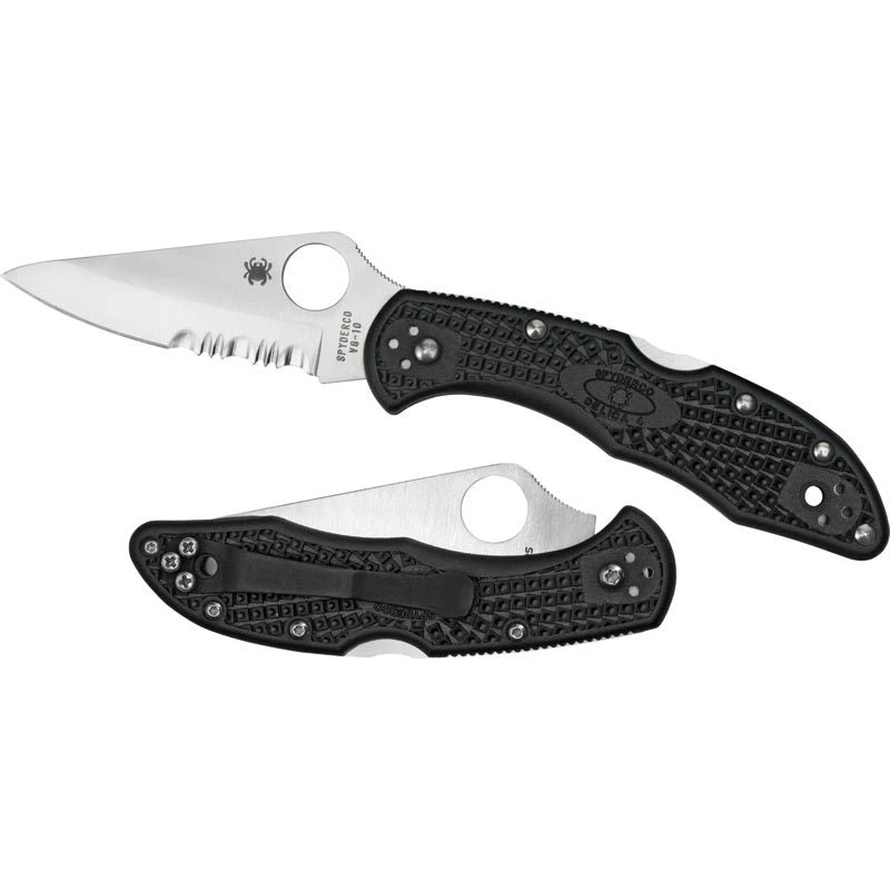 Spyderco Delica 4 Lightweight Lockback Pocket Knife