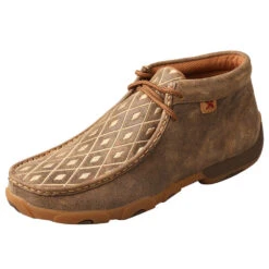 Twisted X Ladies Tan Bomber Driving Moc